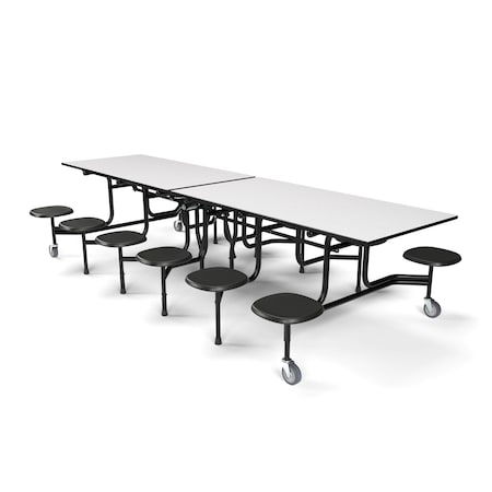Palmer Hamilton Cafeteria Stool Table 59TV23293012-S12-GBL