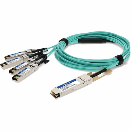 Add-On Addon Arista Networks Compatible Taa Compliant 100Gbase-Aoc Qsfp28 To AOC-Q-4S-100G-7M-AO