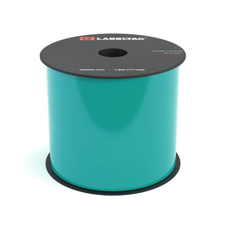 Labeltac LabelTac 4 and Pro Model Label Supply 4in x 150ft, Teal LT423