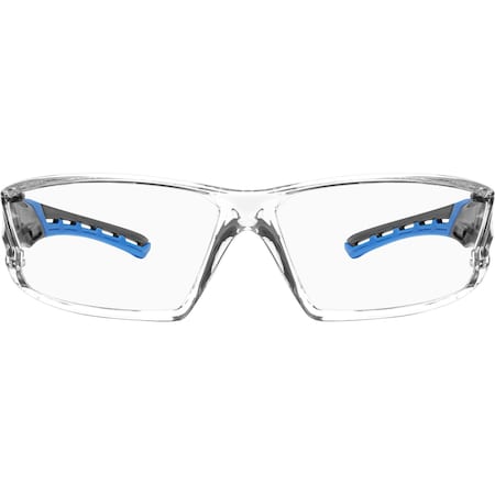 Ironwear Premium Anti Fog Dielectric Safety Glasses, Blue, Clear 3085-BL-C/A