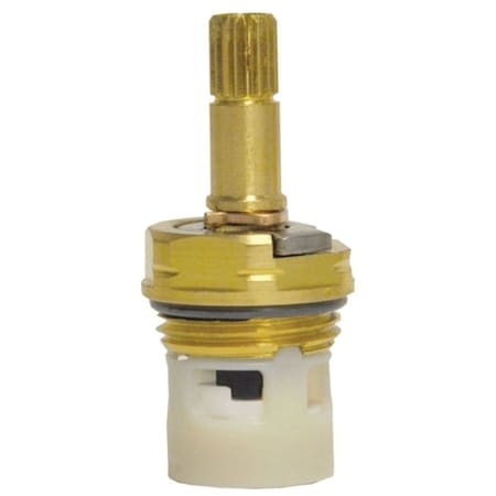 Danco Faucet Stem, Plastic, Brass, 2-7/32 in L 10472