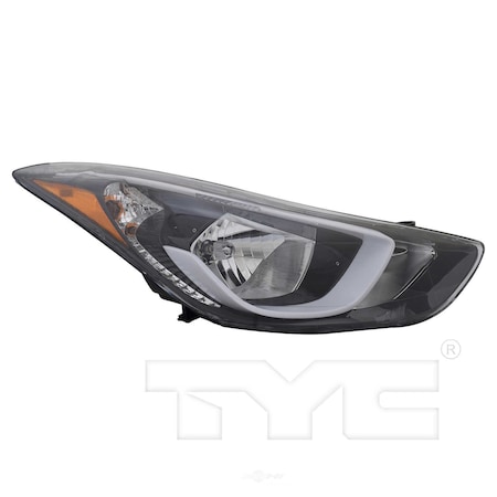Tyc Capa Certified Headlight Assembly 20-9615-00-9
