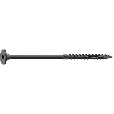 Camo Structural Screw, 5/16 in Thread, 6 in L, Flat Head, Star Drive, Sharp Point, PROTECH Ultra 4 Coated, 250 0366249