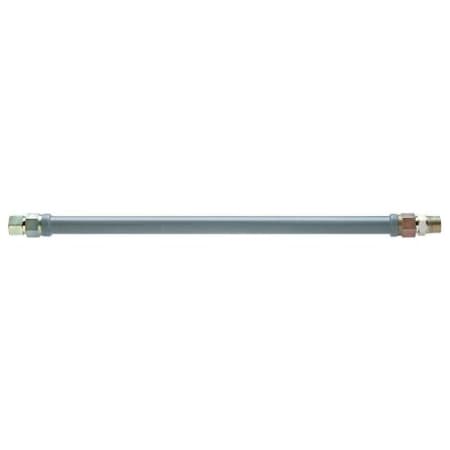 Dormont Gas Connector, PVC Coated SS, 3/4 x 24 In 41-4142-24