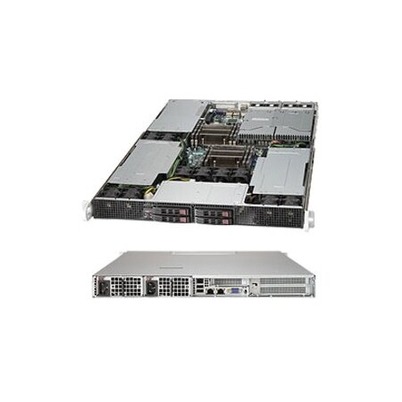 Supermicro SY-127GRFT Dual LGA2011 1800W 1U RackmountServer BareboneSystem SYS-1027GR-TRFT+
