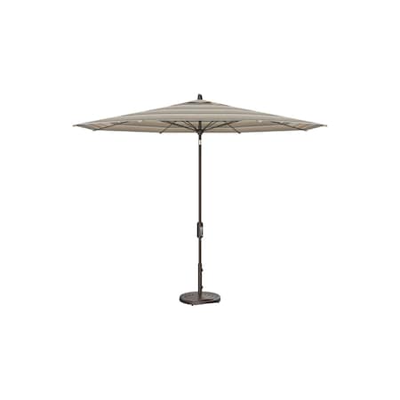 Treasure Garden 11 ft Patio Umbella, aluminum, fiberglass ribs, outdoor, Milano Char Stripe UM841-00 56079 Milano Char Stripe