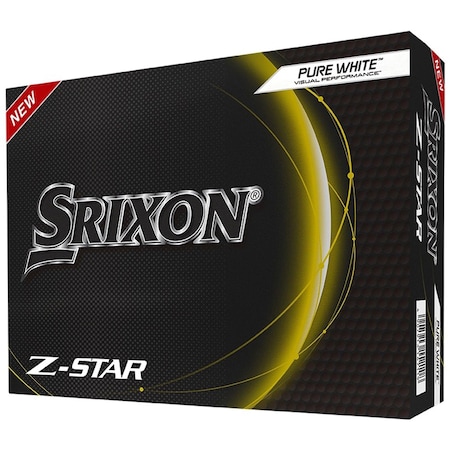 Srixon Z-Star 2023 White Golf Balls  - 1 dozen 10336048