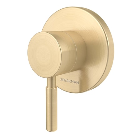 Speakman 3-Way Transfer Valve Trim, Round, Lever Handle, Brushed Bronze CPT-1110-3-BBZ