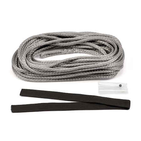 Warn Winch Cable Synthetic Rope For Warn VRX 4500/ AXON 4500/ AXON 5500 Winches; 1/4 In Diameter x 50 100975