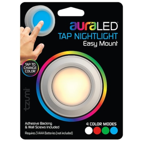 Tzumi WM Aura LED Tap Light TZ566899