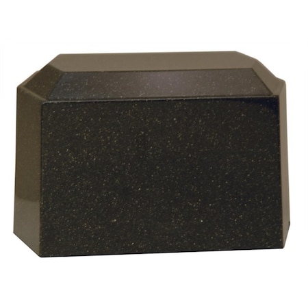 Fasttrack2Fitness Cultured Granite Cremation Oracle Adult Urn, Black FA2006691
