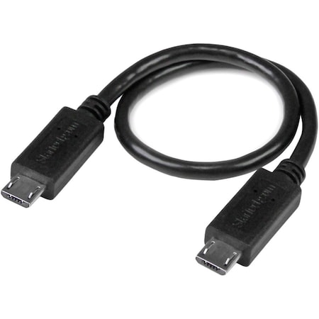 Startech.Com 8IN MICRO USB TO MICRO USB OTG CABLE M/M UUUSBOTG8IN