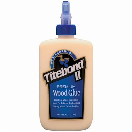 Franklin International 8 Oz Franklin 5003 Titebond II Weatherproof Exterior Wood Glue 5002