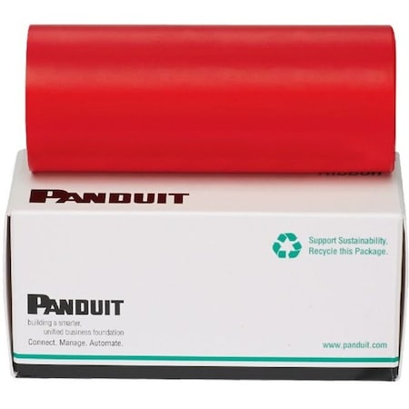 Panduit Thermal Transfer Ribbon, 4.3" W, Red RMER4RD