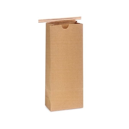 Nashville Wraps 100 Paper Lined 1/2 lb Kraft Coffee Bags, 3-3/8x2.52x7.75, 100PK CN6GM