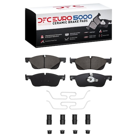 Dfc 5000 Euro Ceramic Disc Brake Pad Set,  1600-1838-01