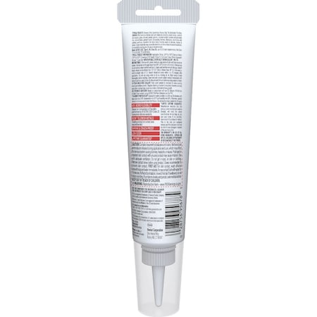 Ge Advanced Silicone Kitchen & Bath Sealant Clear 2.8 Oz. Tube 2812563