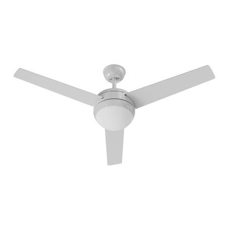 Afx Davis - 52in 3 Blade LED Ceiling Fan - White Finish DVSN523LACWHWH-WS
