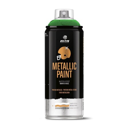 Mtn PRO Metallic Spray Paint - Metallic Green EX014PR6035
