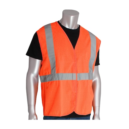 Pip ANSI Type R Class 2 Value Hook & Loop Solid Vest 302-WCENGOR-3X