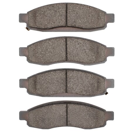Dynamic Friction Co DFC 5000 Advanced Brake Pads - Ceramic 1551-1183-00