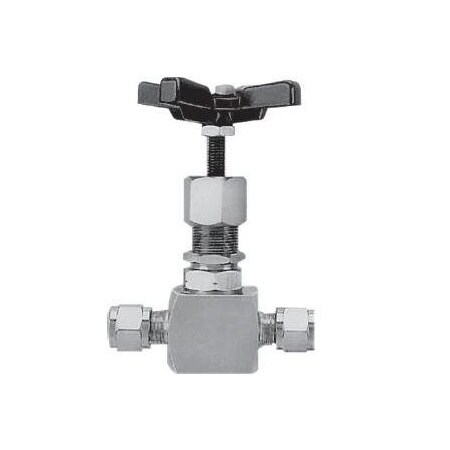 Hoke 2200 Series - Bar Stock, Screwed Bonnet Needle Valves, 1/4in FNPT x 1/4in FNPT, 5000 PSI 2232F4Y