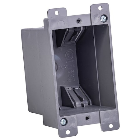 Gardner Bender Box 1Gng Pvc Rect 14Cuin BOX-RS14