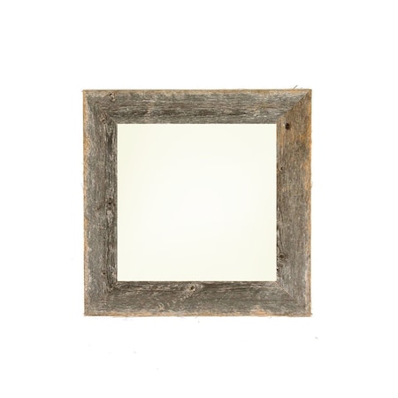 Homeroots 6" x 6" Gray Solid Wood Tabletop Picture Frame 379896