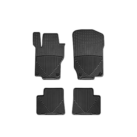 Weathertech Black, Front and Rear All Weather Floor Mats W102-W110