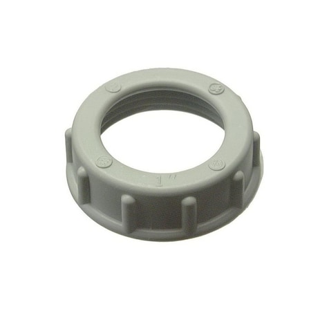 Halex Rigid Conduit Bushing, 1 in, PVC, 2/BAG, 2PK 27528