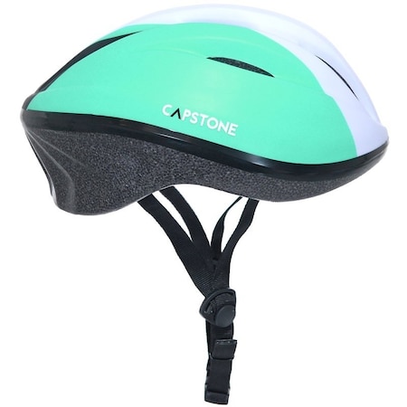 Capstone Multi-Sport Helmet, Adjustable Retention Dial Headgear, 22 to 23 in, Mint/White 64409