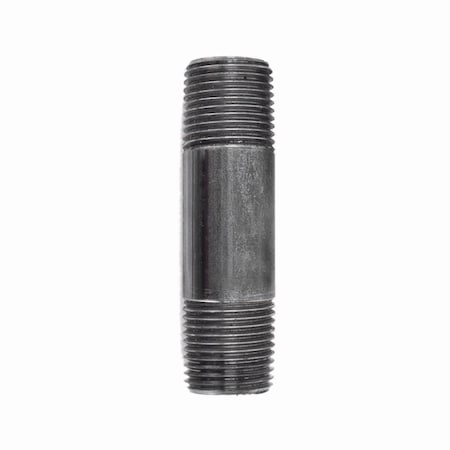 Ace Trading - Nipple STZ Industries 1/4 in. MIP each X 1/4 in. D MIP Black Steel 3 in. L Nipple 308UP14X3