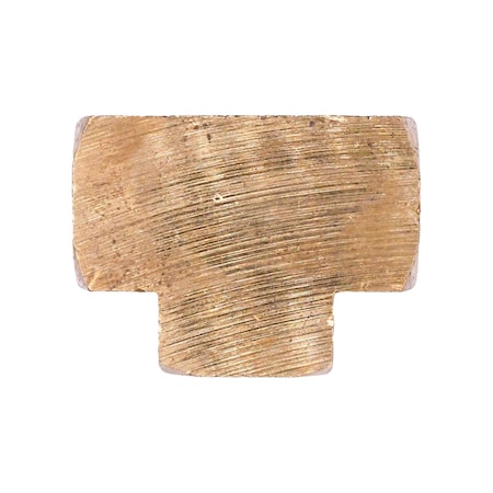 Auveco Brass Tee 1/8in Pipe Threads, 5PK 355