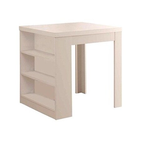 Monarch Specialties Square Dining Table, 31 in W, 36 in L, 36 in H I 1345