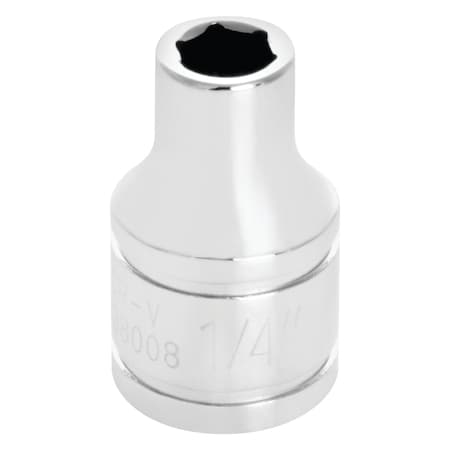 Performance Tool 3/8 in Drive, 1/4 in SAE Socket, 6 Points W38008