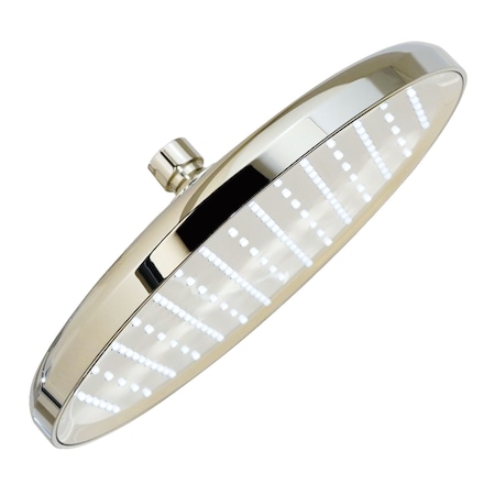 Kingston Brass 10" Round Rainfall Shower Head, Polished Nickel KX140P6