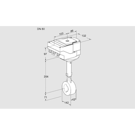 Honeywell Kromschroder IBHS80Z01A/40A3D KS88302258