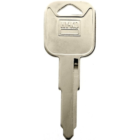Hy-Ko Key Blank, Brass, Nickel 11010B58