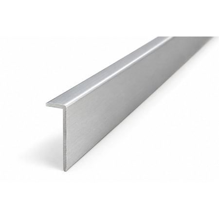 Brunner Aluminum Under Lip Counter Top Edging 13/16" x 3/16" 12 Feet Satin Anodized G130 S12