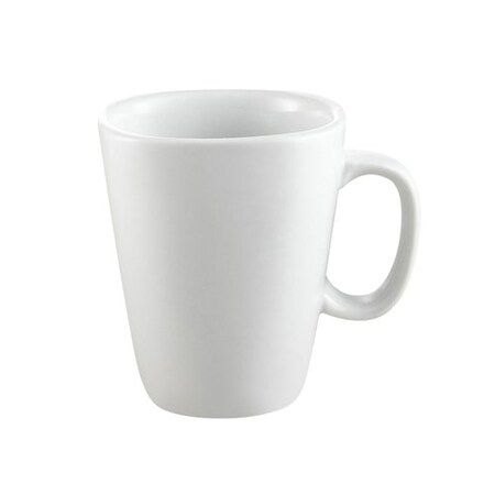 Cac Foodservice CAC China Kingsquare Square Mug 8oz 3 in Box of 36, 36PK KSE-M8