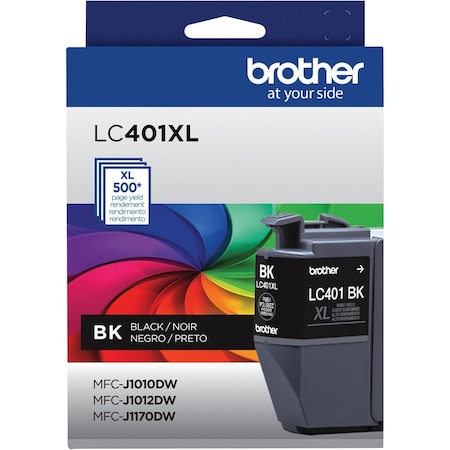 Brother High Yield Black Ink Cartridge LC401XLBKS