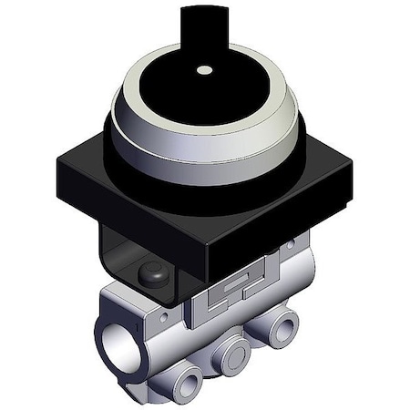 Smc 2/3 PORT MECHANICAL VALVE VM130-N01-34BA