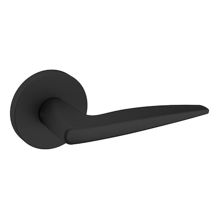 Baldwin Baldwin Preconfigured 5166 Lever with 5046 Rose Right Hand Half Dummy Lock Satin Black Finish - 5166190RDM