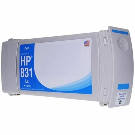 Clover Imaging Group WF Remanufactured Cyan Wide Format Ink Cartridge WH831C