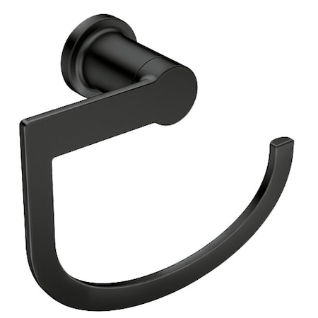 Moen BAR TOWEL HAND RINZA MATTE BLK Y1186BL