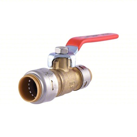 Sharkbite Quarter-Turn Reducing Ball Valve, Brass UR22973
