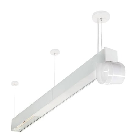 Keystone Monolithic Lens for Series A Linear Arch Fixtures. Satin Frosted Finish. 32ft length.  Cut to Desire KT-LALED-A-32S-LENS-KIT