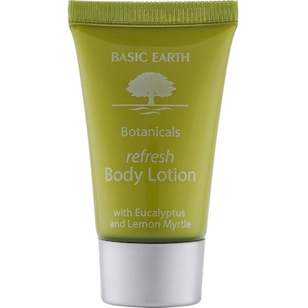 Basic Earth Botanicals Body Lotion Tube, Flip Cap, 30ml, PK300 D30F-BEB