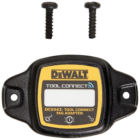 Dewalt Tag Cord Adapter, Size 7" x 5" x 2", PK25 DCE043