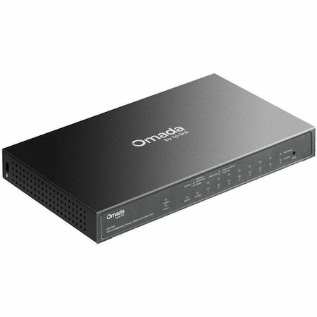 Tp-Link OMADA 10-PORT GIGABIT EASY MANAGED SWITCH WITH 8-PORT POE+ PORT: 8 GIGABIT POE+ ES210GP